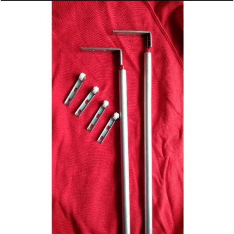 Rel jendela sliding vertikal 50 cm