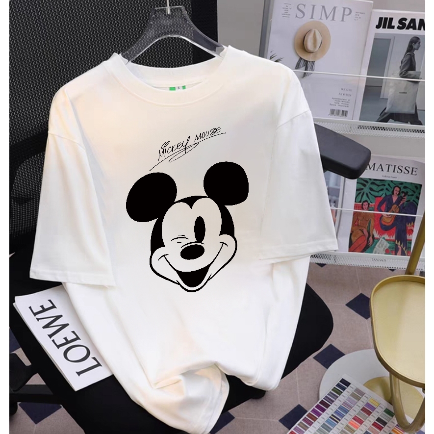 KOIKOO t shirt oversize kaos cewek oversize baju remaja perempuan baju kaos wanita import kaos distr