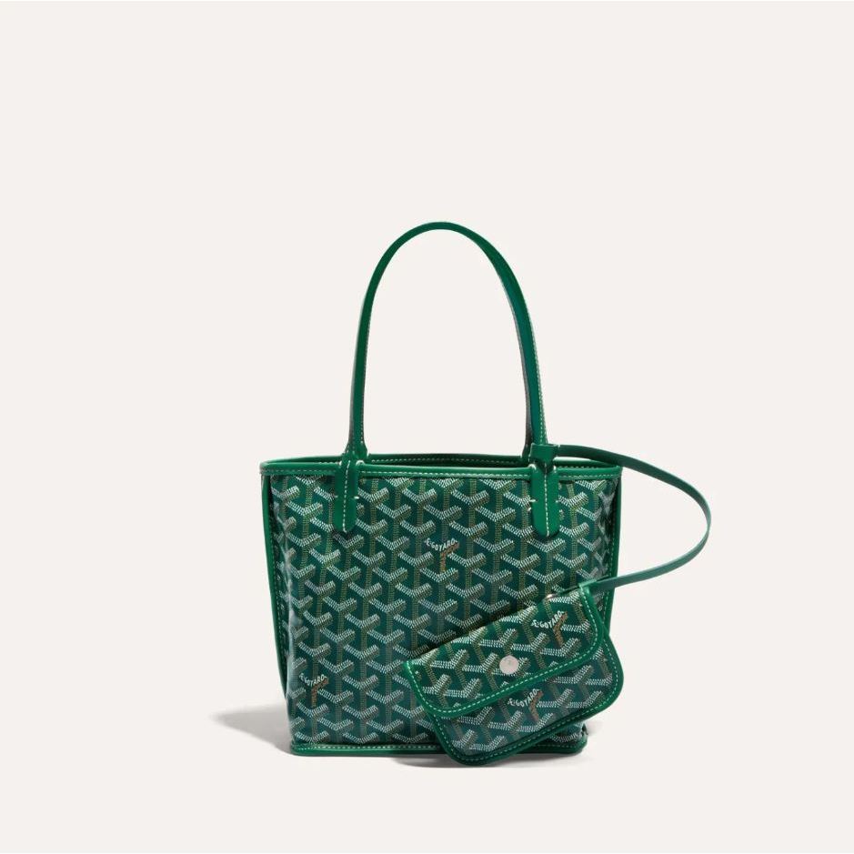 ELLITE FASHION GOYARD GREEN BAG/TAS BRANDED PREMIUM