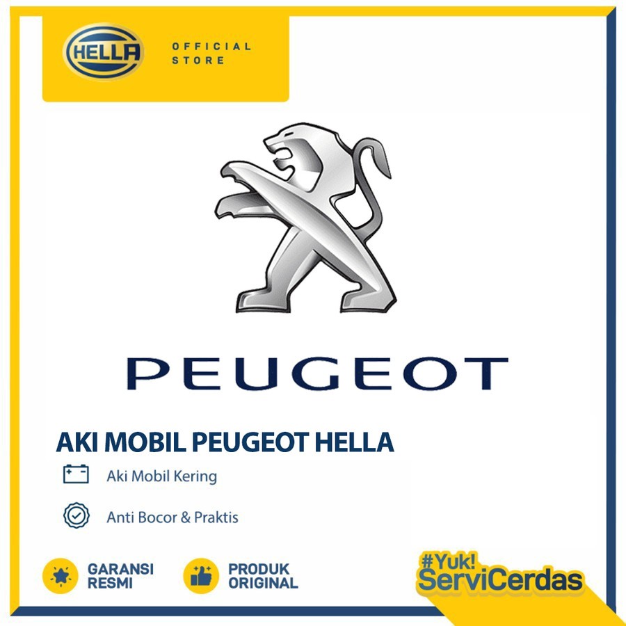 Aki Mobil PEUGEOT hella Aki Mobil Kering