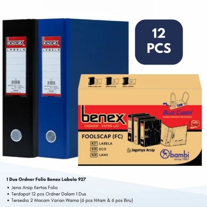 

Odner Benex Folio (dus) isi 12 pcs