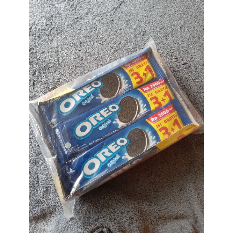 

Biskuit Oreo Krim Vanila 1Pack isi 12+1pcs