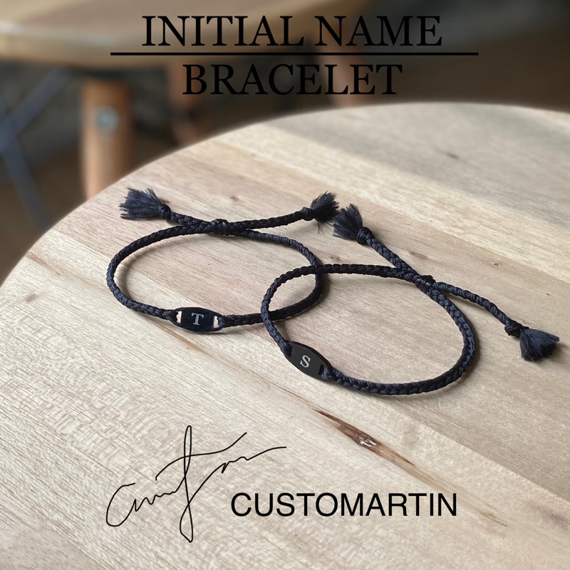 INITIAL BRACELET gelang inisial huruf