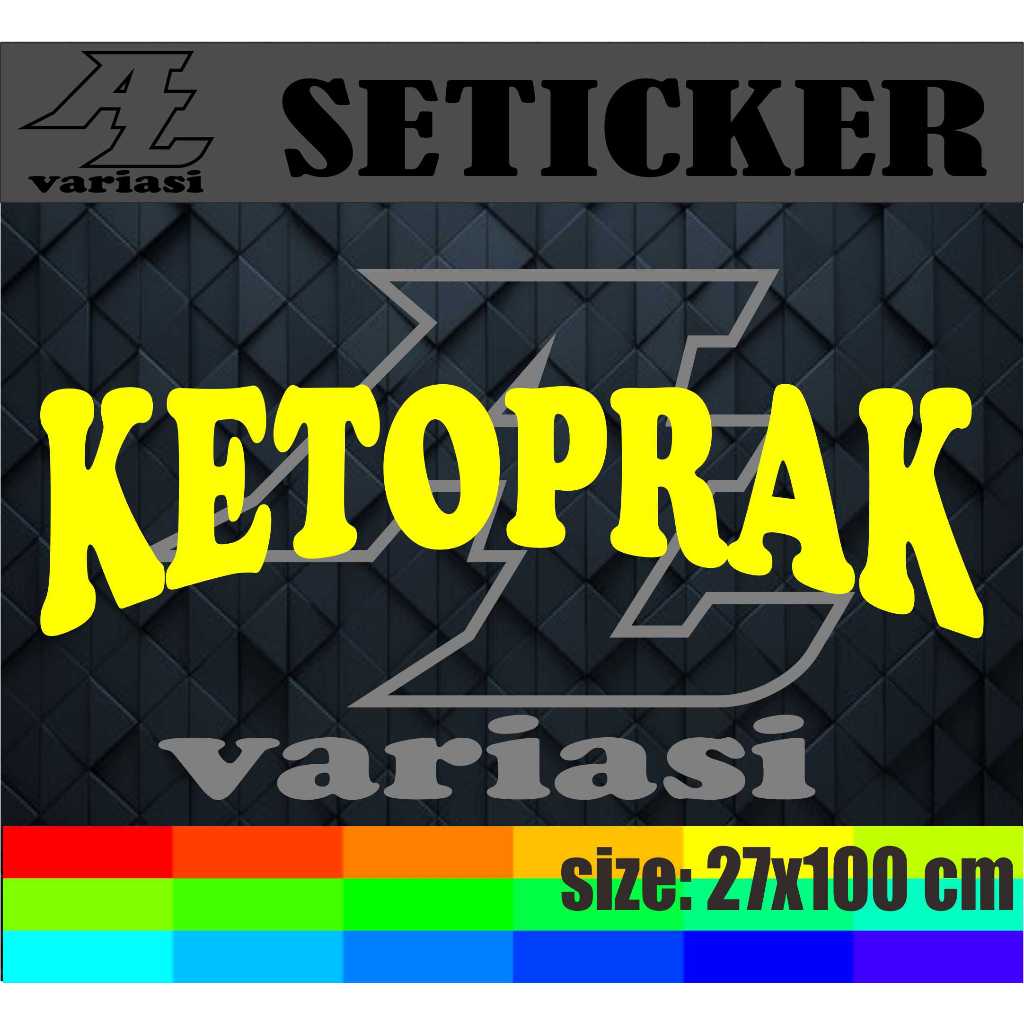 

CUTTTING SETIKER NAMA JUALAN KETORAK UKURAN PANAJANG 100 CM TINNGI 27 CM