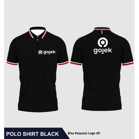 Polo Ojol | Baju Kaos Ojol G-ojek  | Kaos Pria Driver Gojek | Baju Atasan Ojol | Polo Kerah Formal K