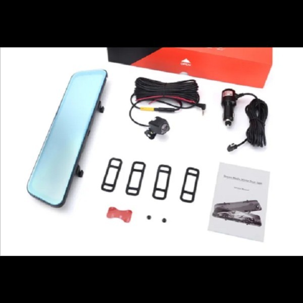 Dash Cam Digital Video Recorder / Car dvd 12 inch Dual lens Camera