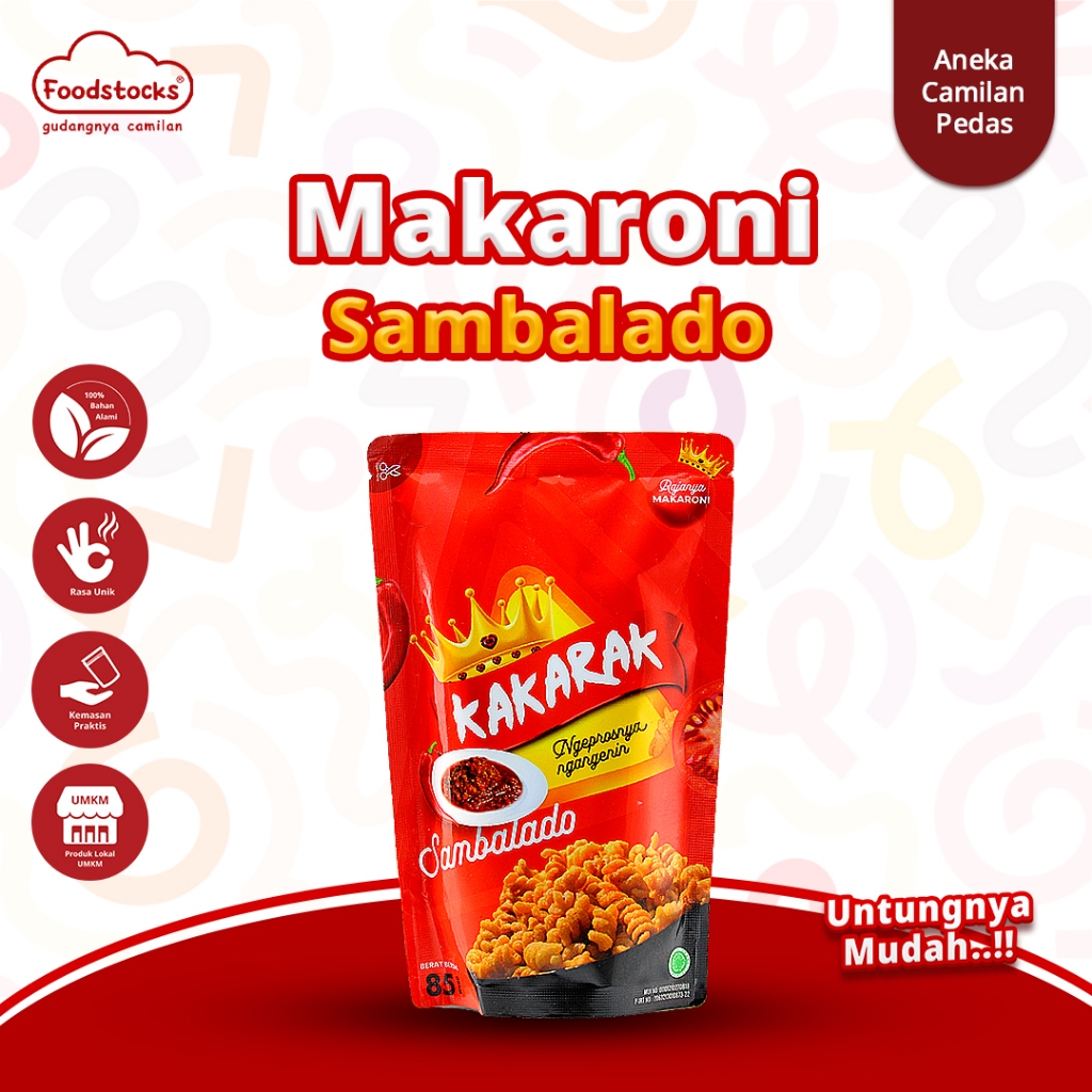 

Makaroni Kakarak Spiral Sambalado