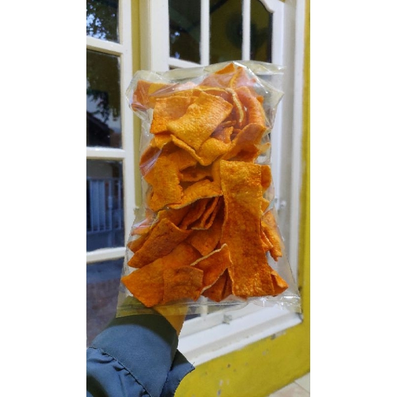 

Krupuk Slondok Balado 150 gram / Snack Renyah / Snack Kiloan