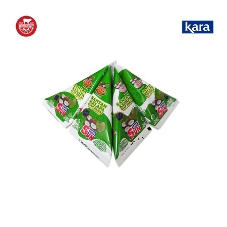

65ML SUN KARA SANTAN KELAPA KERUCUT SIAP PAKAI SANTAN SACHET KEMASAN PRAKTIS 65 MILILITER SAN SANTAN