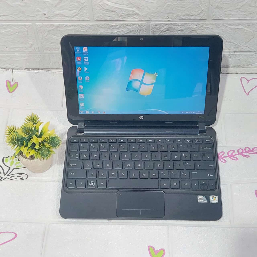 HP Mini 210-1000 Intel N470 Ram 1GB HDD 250GB Windows 7