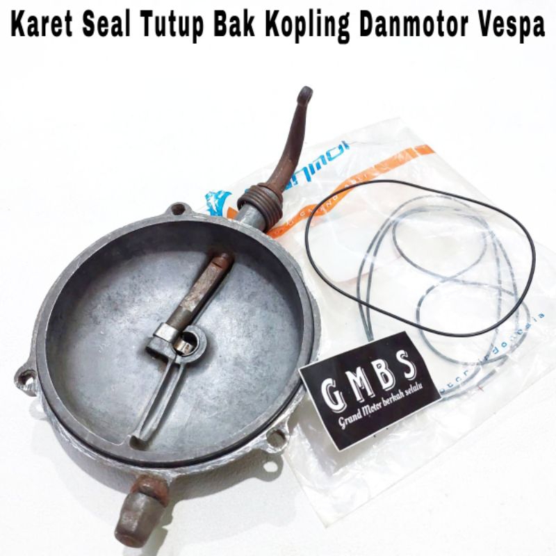 Karet Seal Sil Mangkok Tutup Kopling Danmotor Vespa Super Sprint VBB PX Excel Spartan