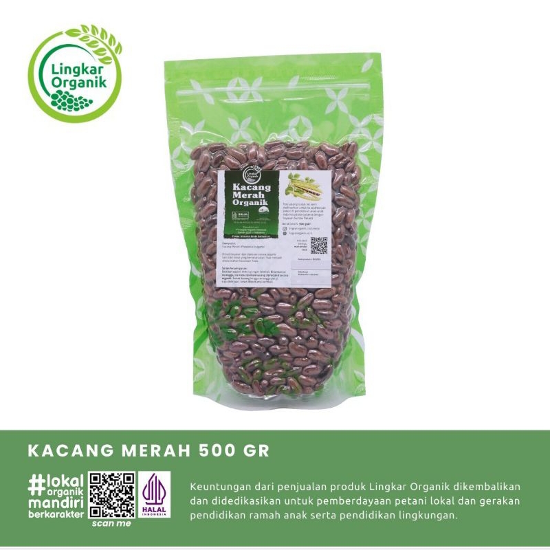 

Lingkar Organik Kacang Merah Organik 500gr