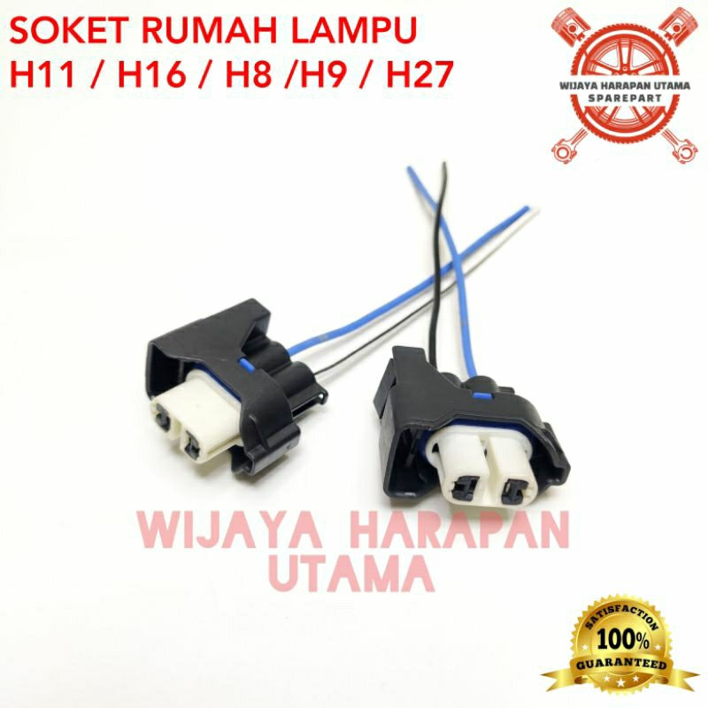 Soket Bohlam Lampu H11 / H16 / H8 / H9 / H27 Fitting Bohlam Garansi