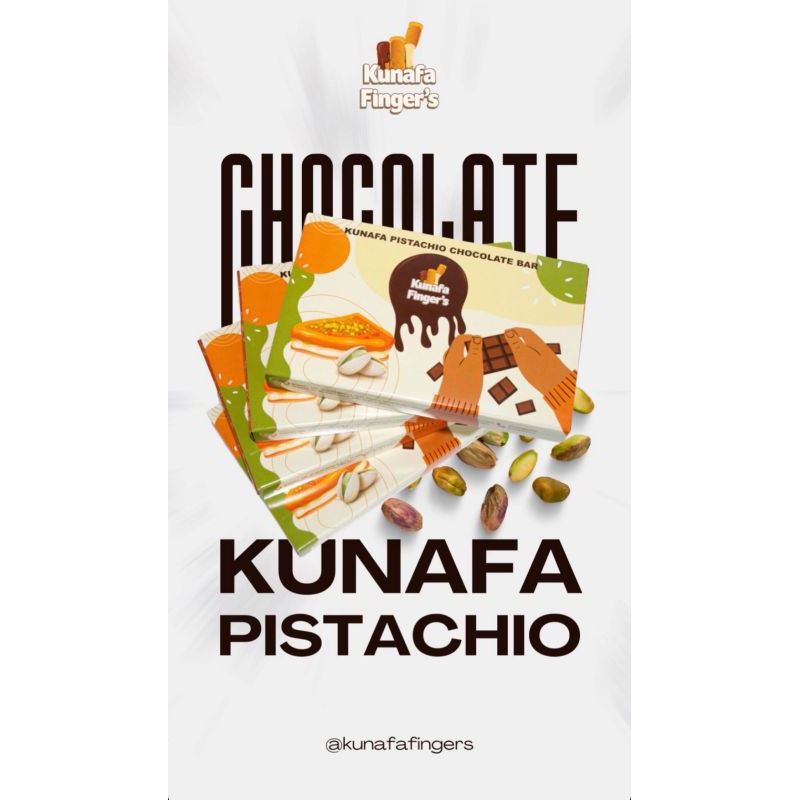 

[READY] COKLAT DUBAI PISTACHIO BY KUNAFA FINGER'S