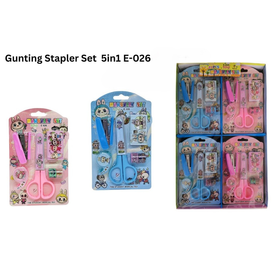 

paket alat tulis lengkap/stationery set SCISSOR/GUNTING KUROMI SANRIO CINNAMOROLL LABUBU