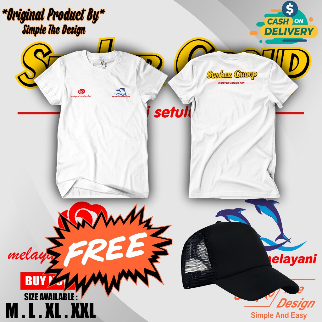 Kaos Sumber Group Free Topi Kaos Sumber Group Bundling Topi Buy 1 Get 1 Kaos Sumber Group Terbaru