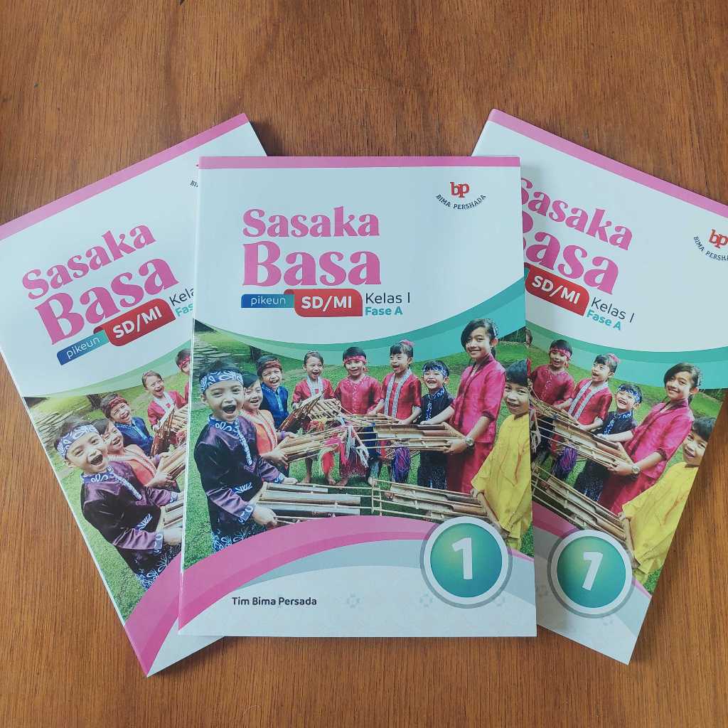 Buku Sasaka Basa SD/MI Kelas 1-6 - Bima Persada