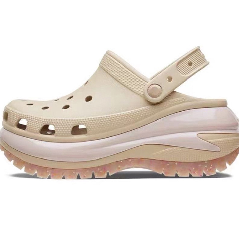 RECOMENDED Sandal Wanita CROCS Classic Mega Crush Clog Crocs Mega Crush Clog Sandal Woman
