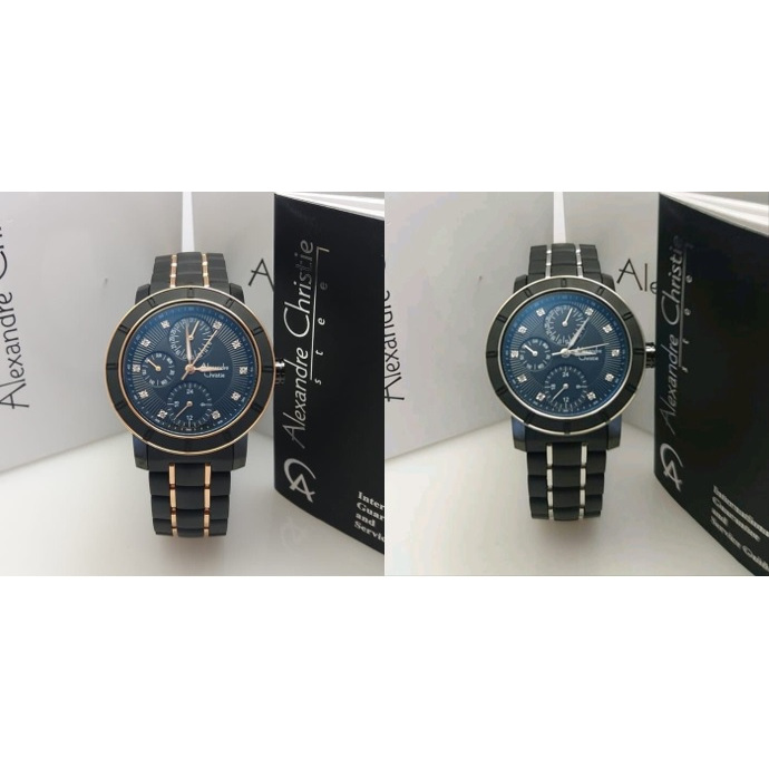 Jam Tangan Wanita Ceramic Alexandre Christie AC6292 AC 6292 Original Garansi Resmi 1 Tahun