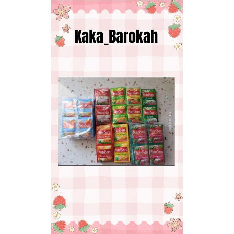 

Nutrisari all varian 1 renteng 10 pcs exd aman