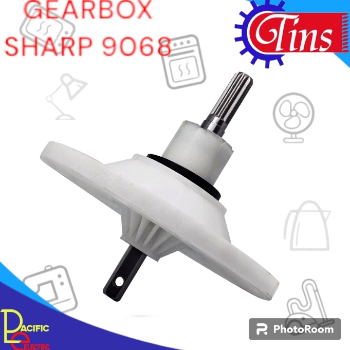 READY GEAR BOX MESIN CUCI SHARP AS GERIGI GEARBOX MESIN CUCI DUA TABUNG SHARP
