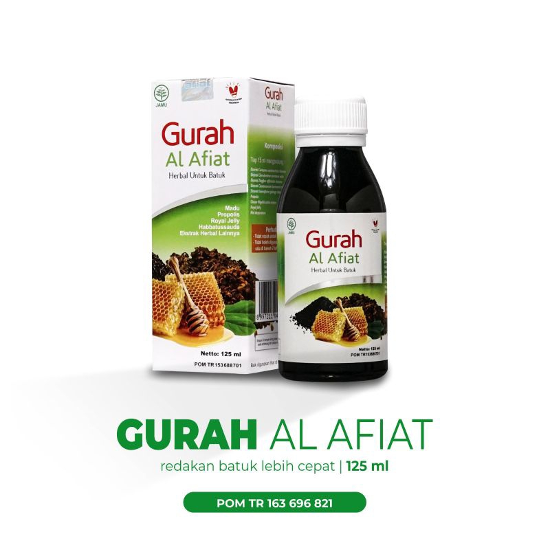 Madu Gurah Hanifah Herbal Obat Batuk | Sirup Gurah | Herbal Obat Gurah | Obat Batuk Flu Dan Pilek | 
