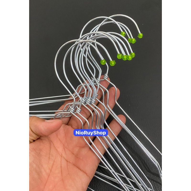 HANGER BAJU DEWASA MURAH / GANTUNGAN BAJU / HANGER KAWAT MURAH ( 1 lusin )