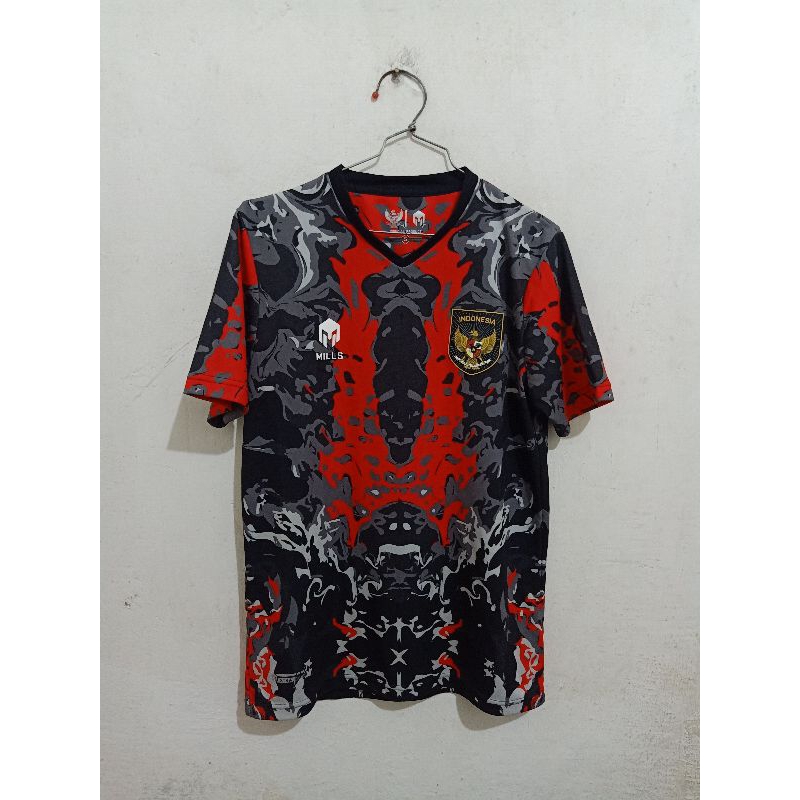 Jersey Timnas Indonesia PSSI Prematch Training Home Original Mills