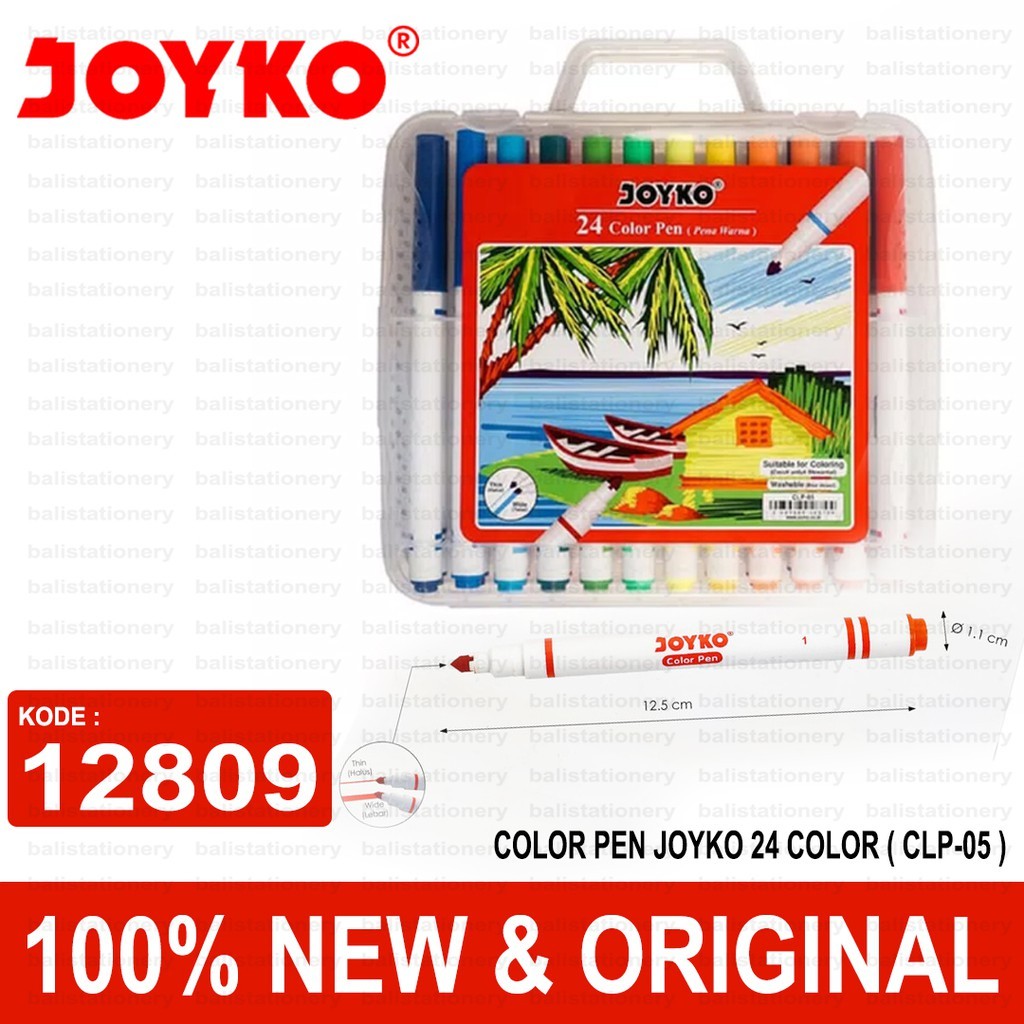 

Joyko Color Pen (24-warna) CLP -05