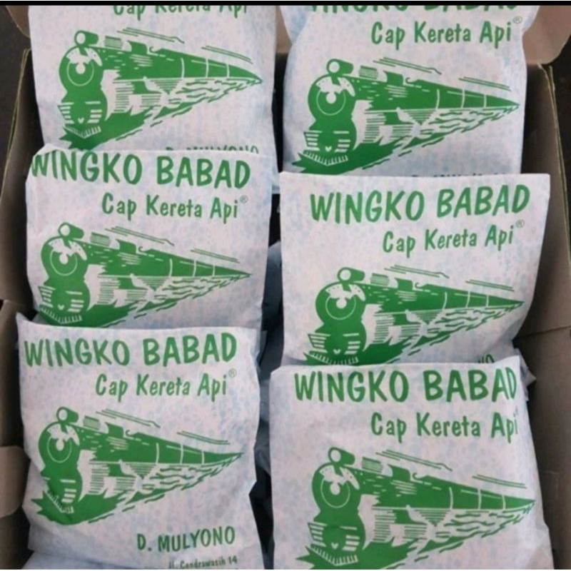 

Wingko Babat Cap Kereta Api Semarang Varian Original Kelapa Muda isi 10 mitra snack