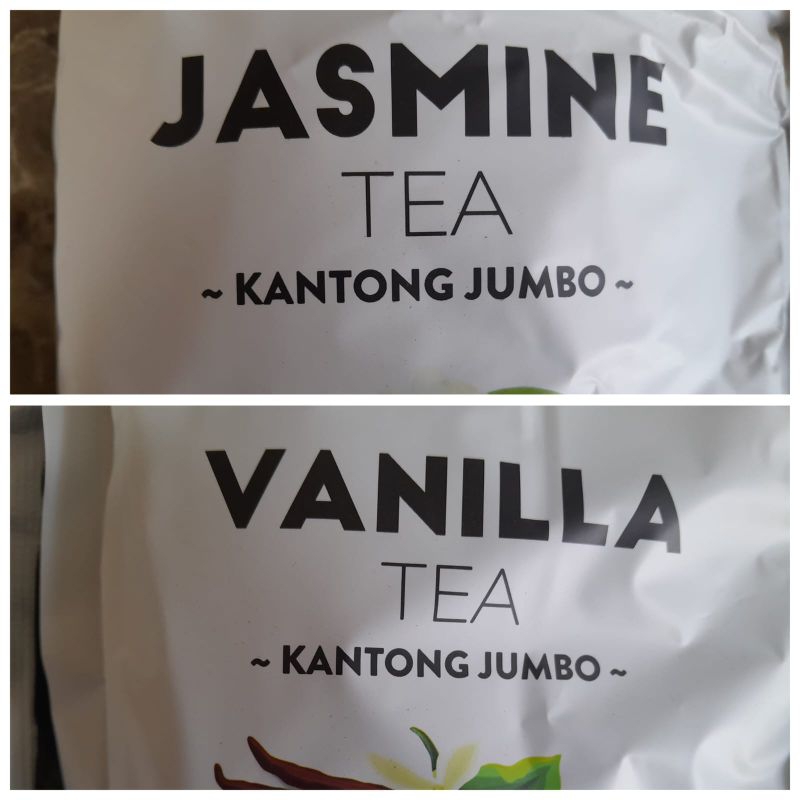 

teh Jasmine jumbo / teh vanilla jumbo