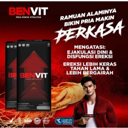 Suplement Pria BENVIT Stamina Kuat Tahan Lama