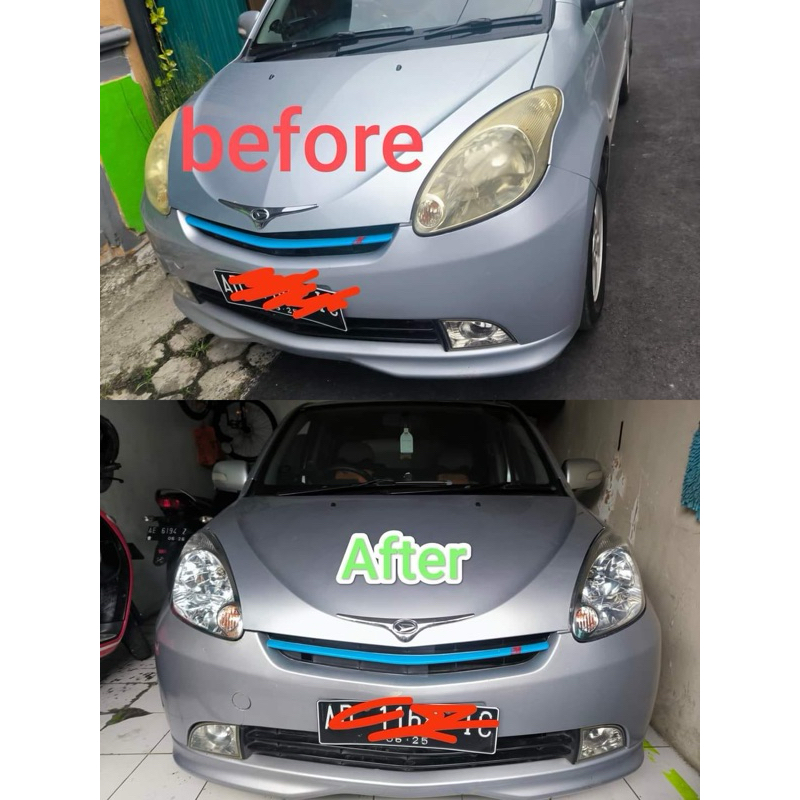 MIKA Headlamp Depan Daihatsu Sirion 2007-2024 ori Malaysia
