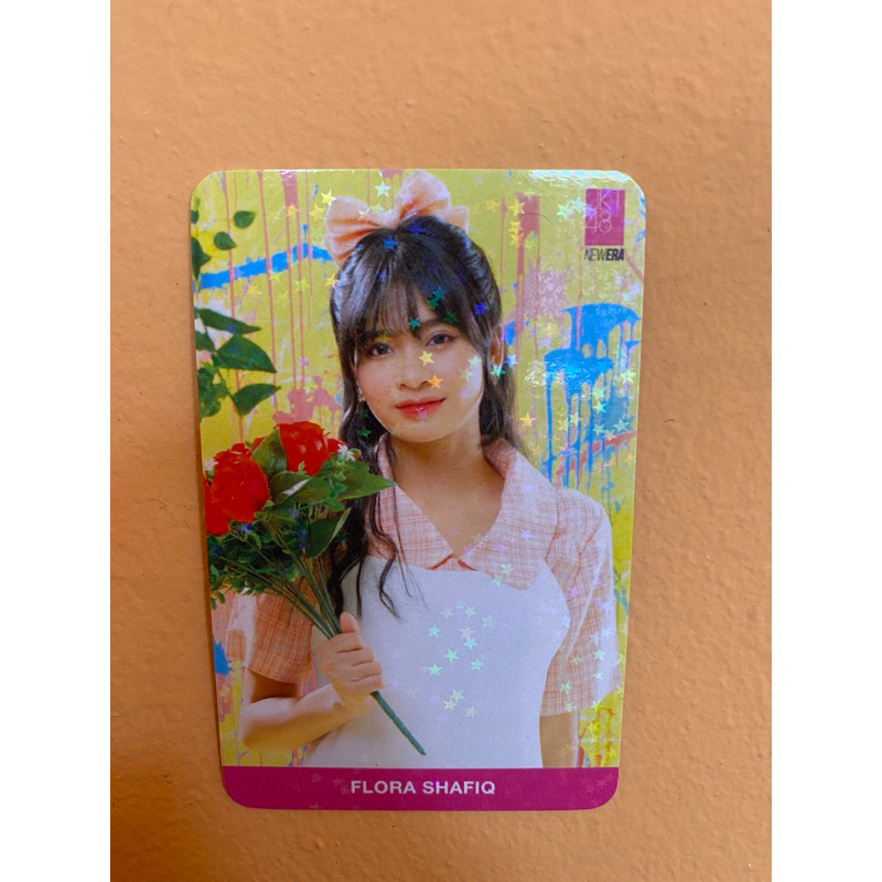 Pc Photocard Benefit Yukata Summer Festival Flora JKT48 limited edition