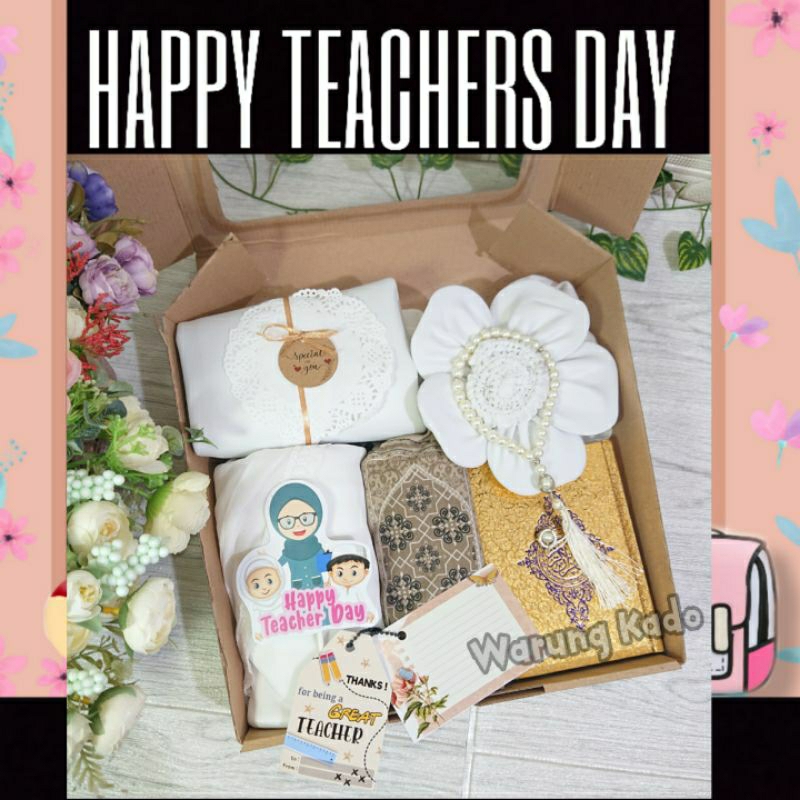 KADO HARI GURU | HAMPERS MUKENA