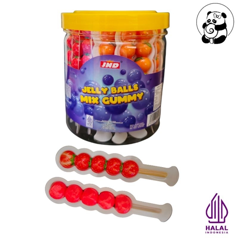 

JND JELLY BALLS MIX GUMMY TOPLES ISI 30