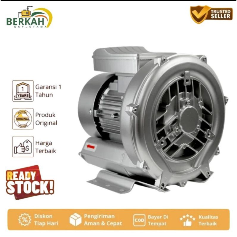 Ring blower 1,5HP 1,1KW Blower tambak udang blower ipal RB-1100