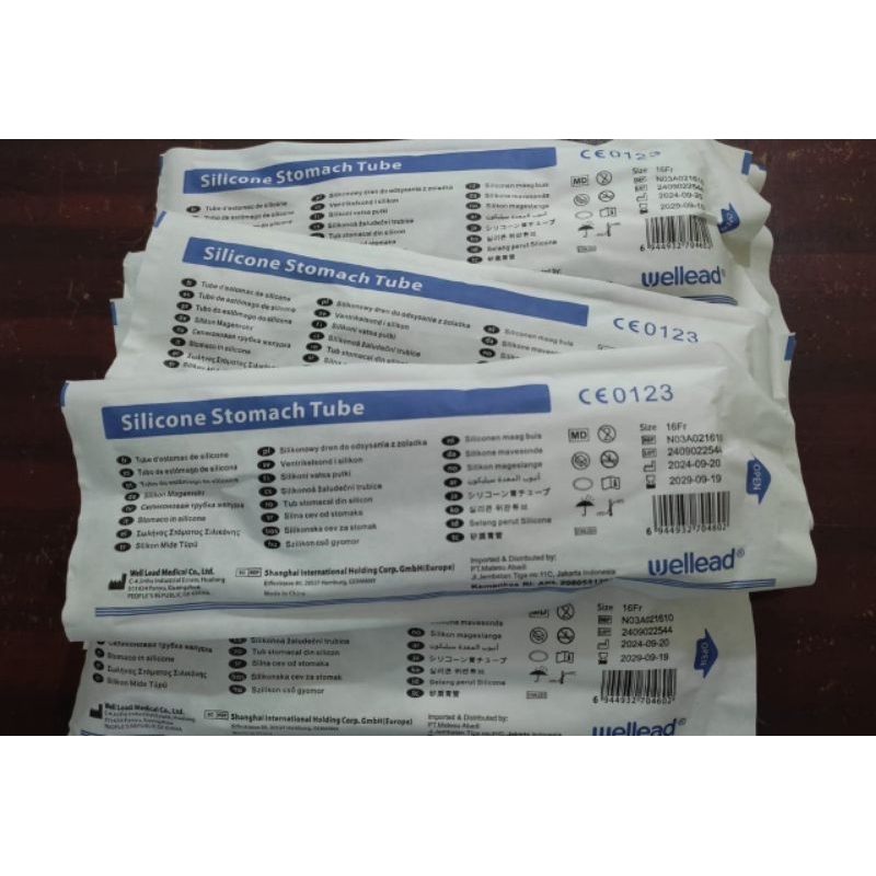 Selang sonde/NGT silicon no 16/selang makan