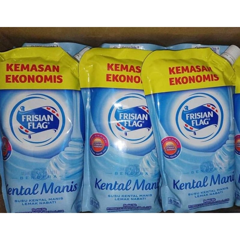 

Frisian Flag Susu Kental Manis Kemasan Ekonomis