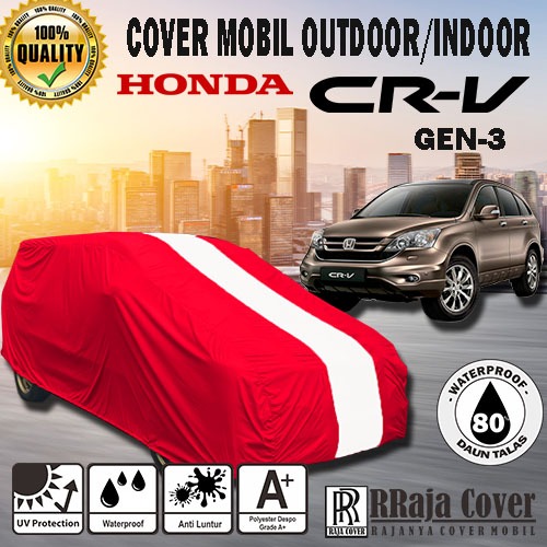 Body Cover Mobil CRV Gen 3 Kura Kura Bahan Waterproof Mantel Sarung Penutup Selimut Mobil Outdoor