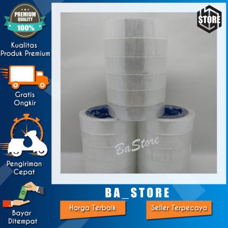 

LAKBAN CLAER BENING 1 INCH 72 YARD|LAKBAN CLEAR