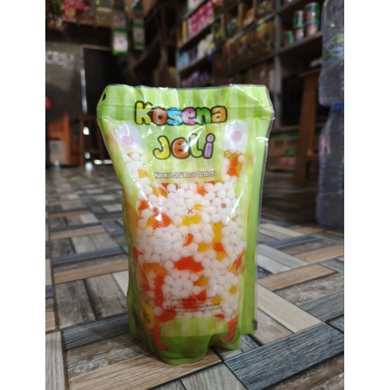 

Jelly kosena telur kodok warna