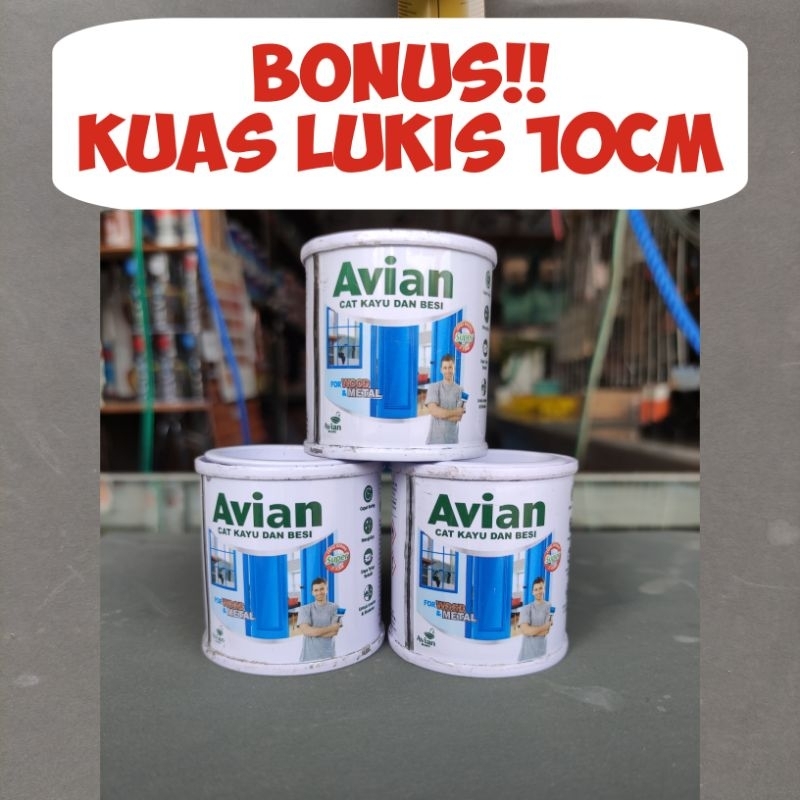 

Cat Avian 50cc cat minyak murah meriah 99 cat kerajinan