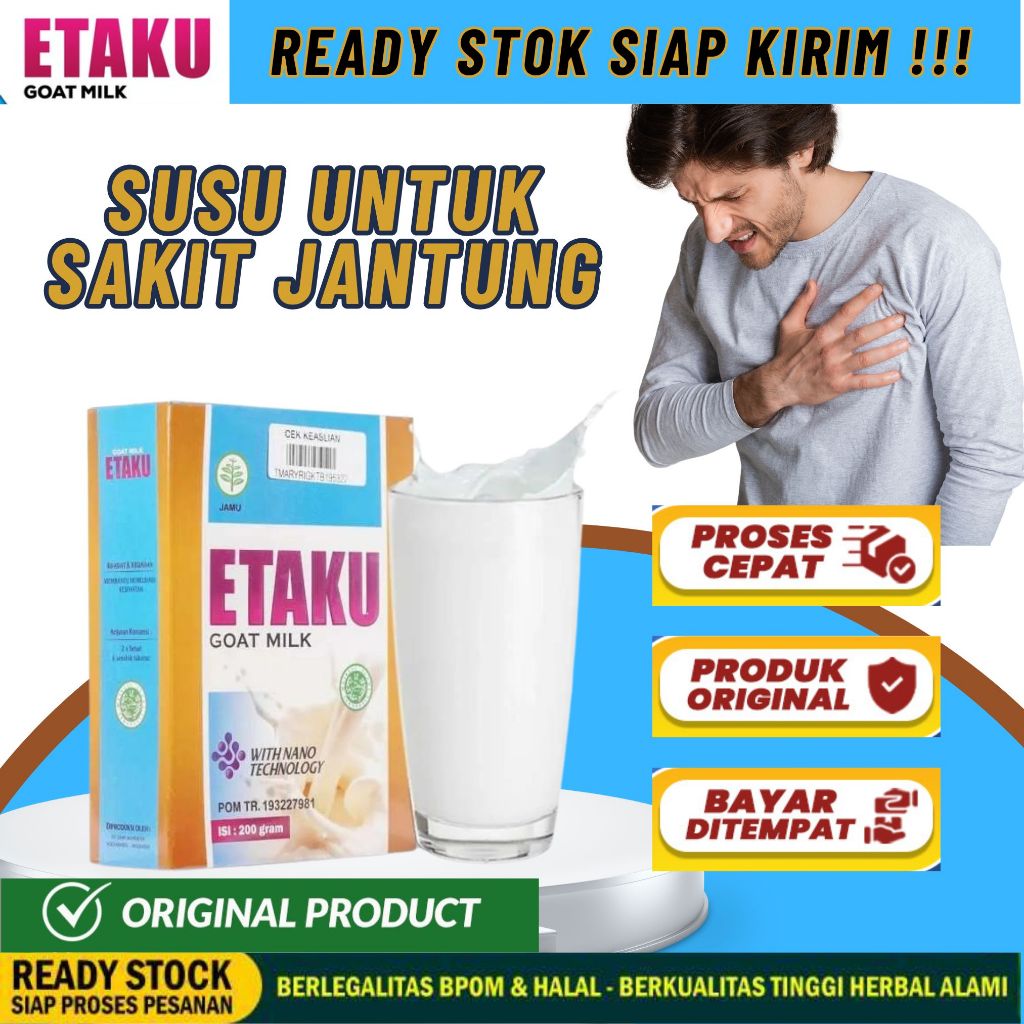 

Susu Kambing Etawa Bubuk Mengobati Jantung Obat Sesak Nafas DLL Herbal Walatra Etaku Goat Milk 100% ORIGINAL BPOM