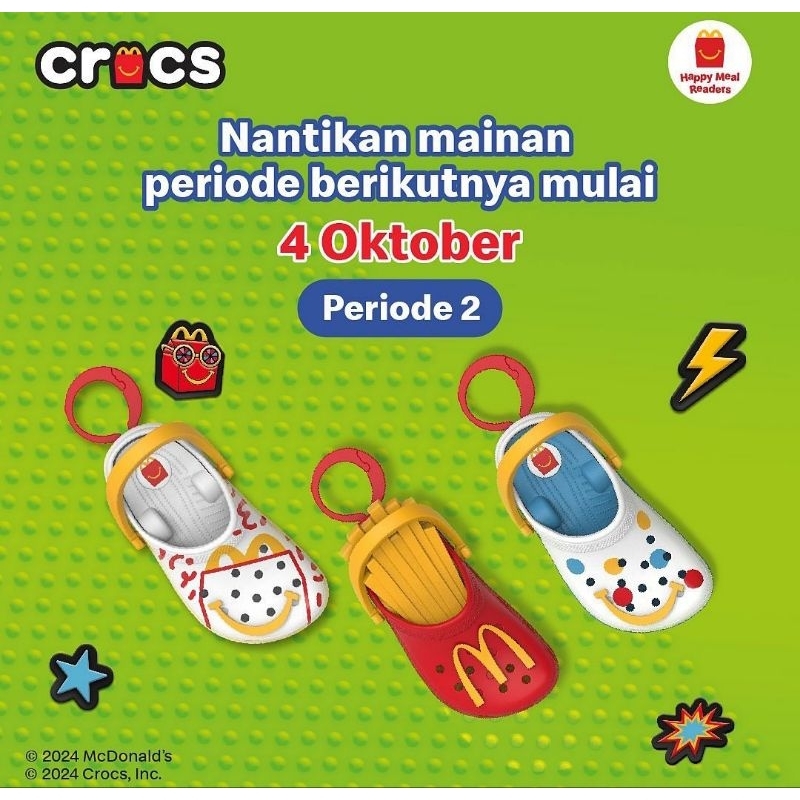 MCD CROCS periode 2 *Happy Meal Smile*