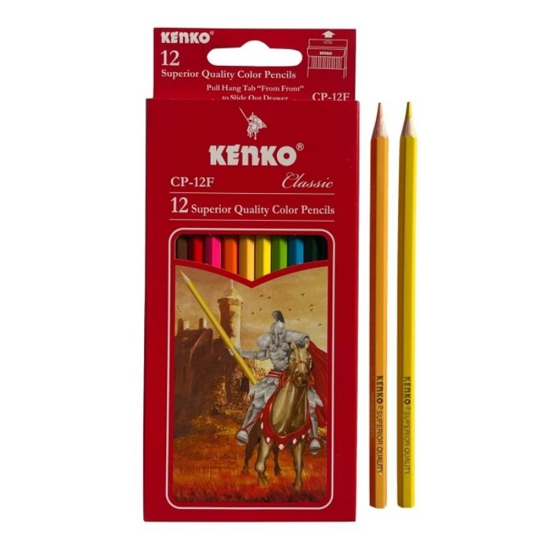 

PENSIL WARNA KENKO BESAR 12 pcs