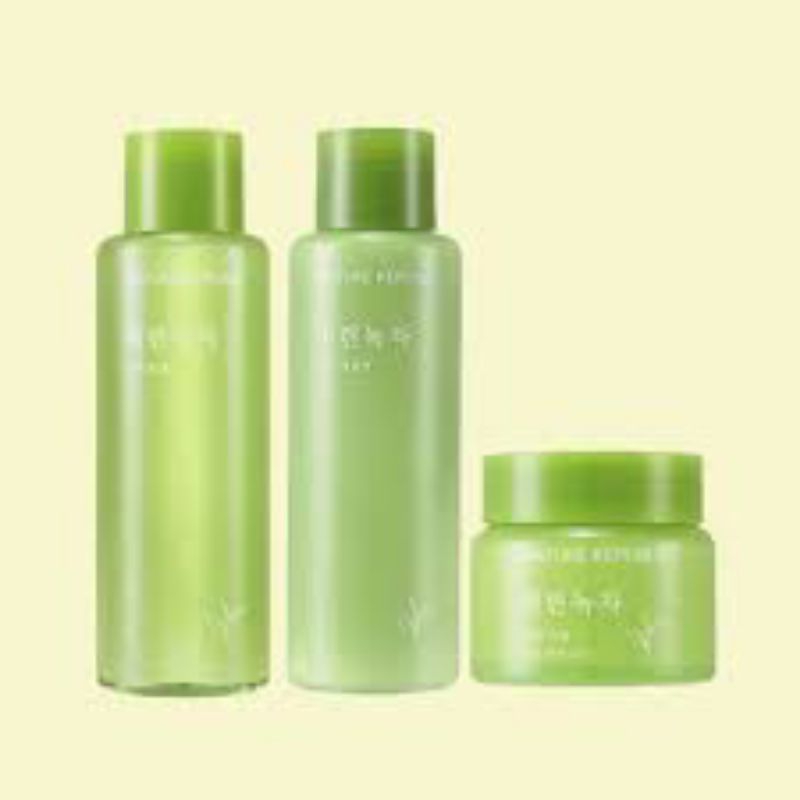 Nature Republic Product Original Beli di Store Toner Emulsion & Cream Mild Green Tea Pad & Face Wash