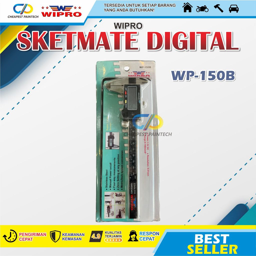 WIPRO SKETMAT DIGITAL BLACK 6 WP-150B