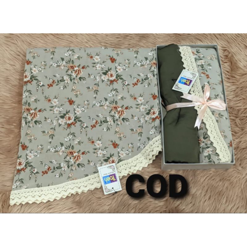 mukena poeti motif silk premium original poety