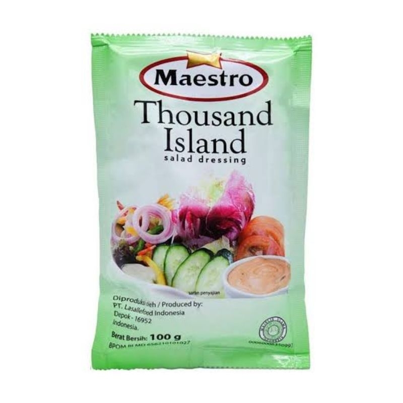 

Maestro Mayonais Thousand Island Salad Dressing